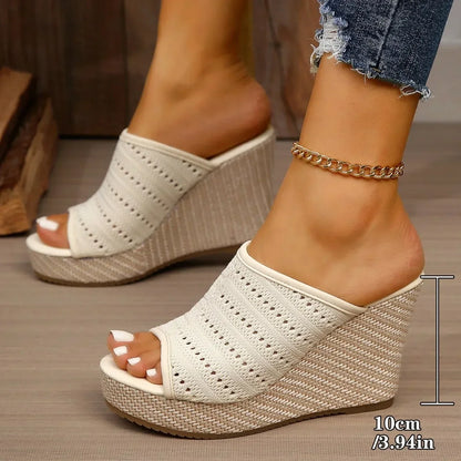 Ainsley | Women's Woven Perforated Sneaker
