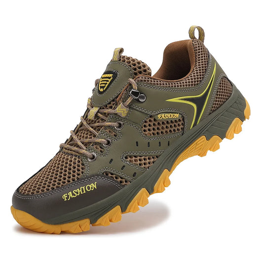 Ivan | Men's Mesh Lace Up Hiking Shoe