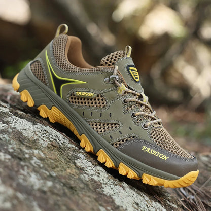 Ivan | Men's Mesh Lace Up Hiking Shoe