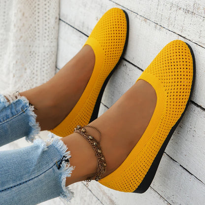 Gisela | Women's Knit Round Toe Loafer