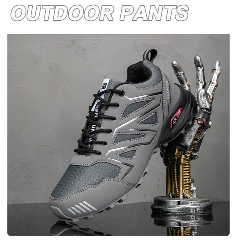 Ulrich | Men's Lace Up Grooved Hiking Boot