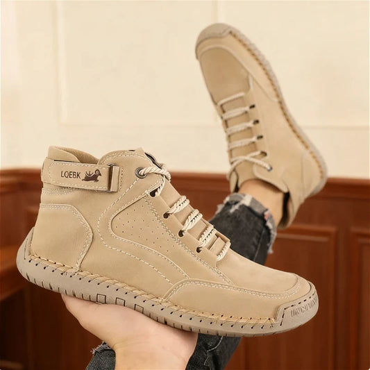 Sebastian | Men's Smooth Round Toe Sneaker
