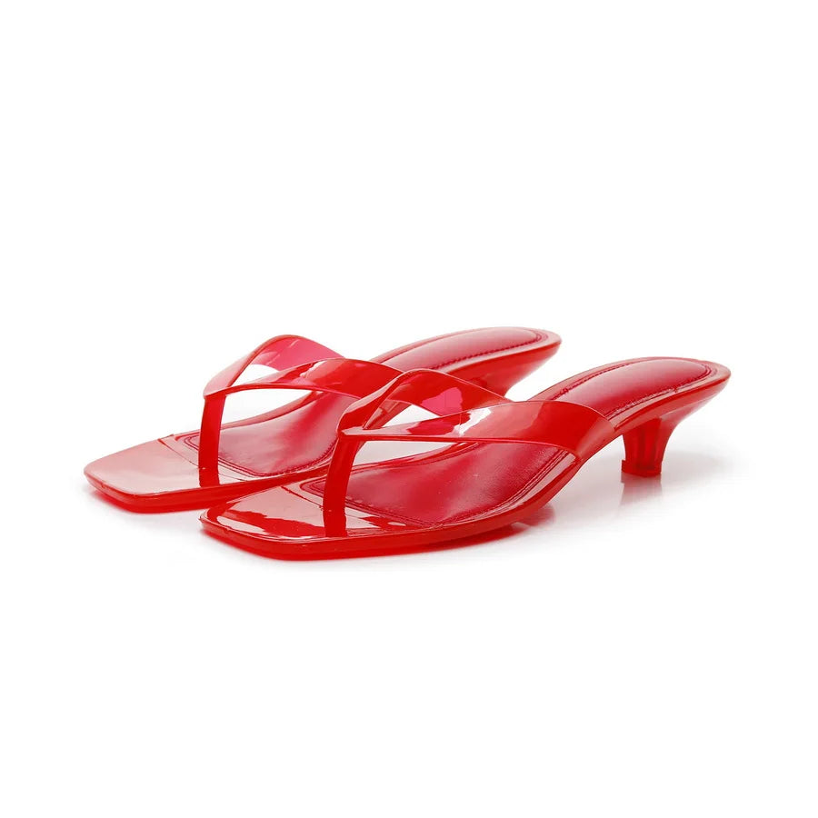 Georgia | Women's Square Toe Slip on Flip Flop