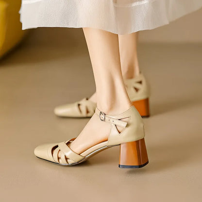 Tabitha | Women's Suede Square Toe Dress Shoe