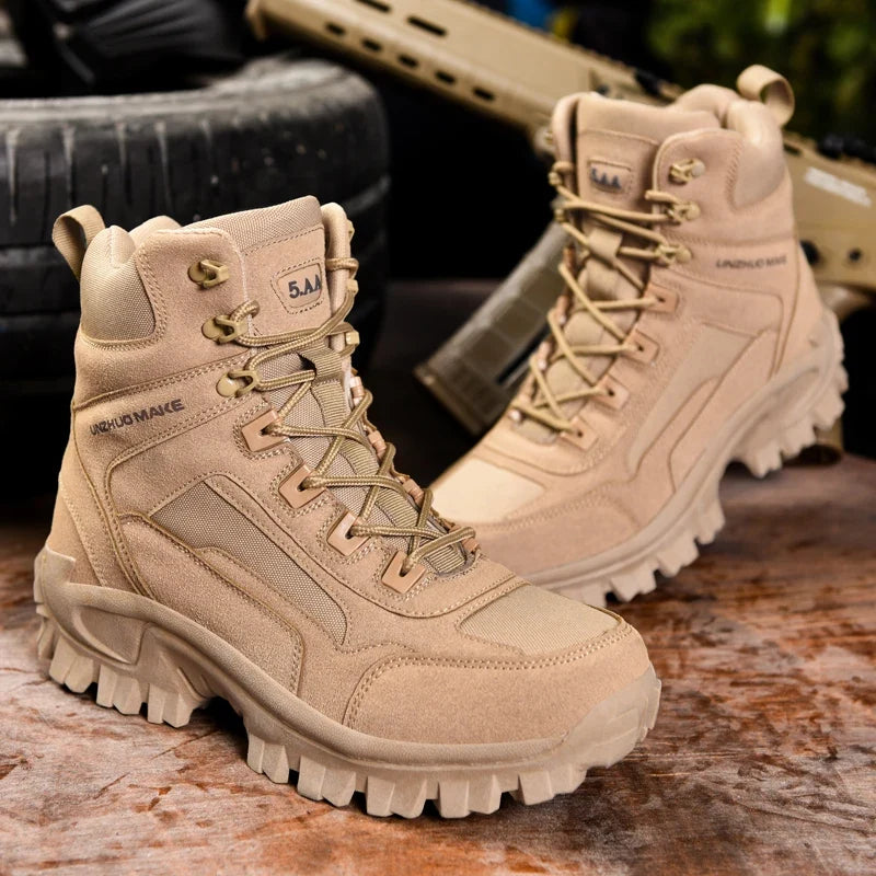 Enrico | Men's Microfibre Lace Up Work Boot