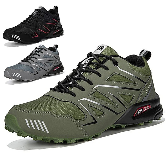 Ulrich | Men's Lace Up Grooved Hiking Boot