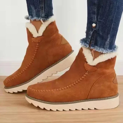 Marigold | Women's Check Pattern Leather Look Ankle Boot