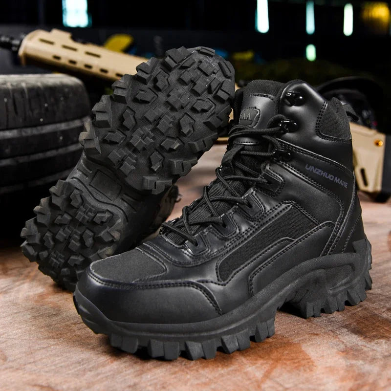 Enrico | Men's Microfibre Lace Up Work Boot
