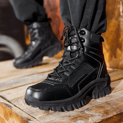 Enrico | Men's Microfibre Lace Up Work Boot