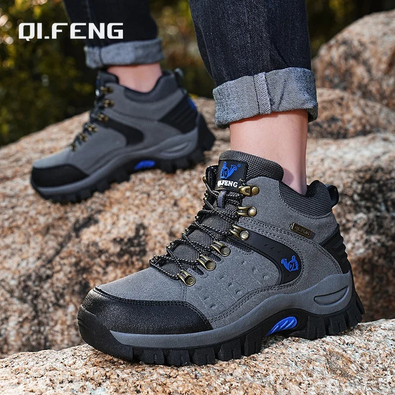 Manfred | Men's Textured Suede Hiking Boot