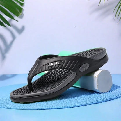 Gilbert | Men's Textured Toe Post Flip Flop