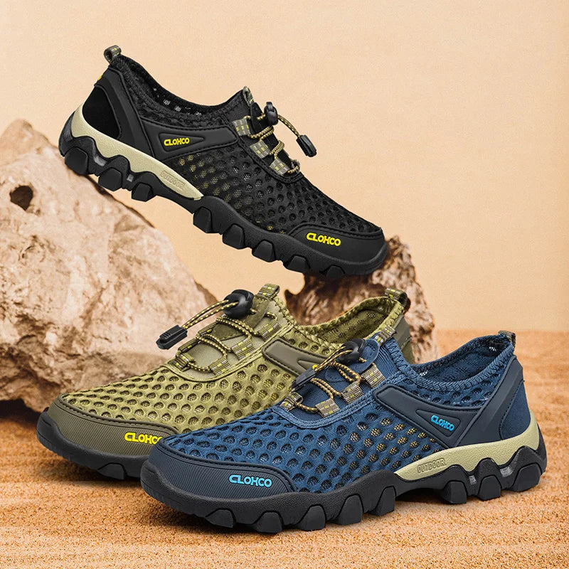 Quentin | Men's Mesh Drawstring Sandal