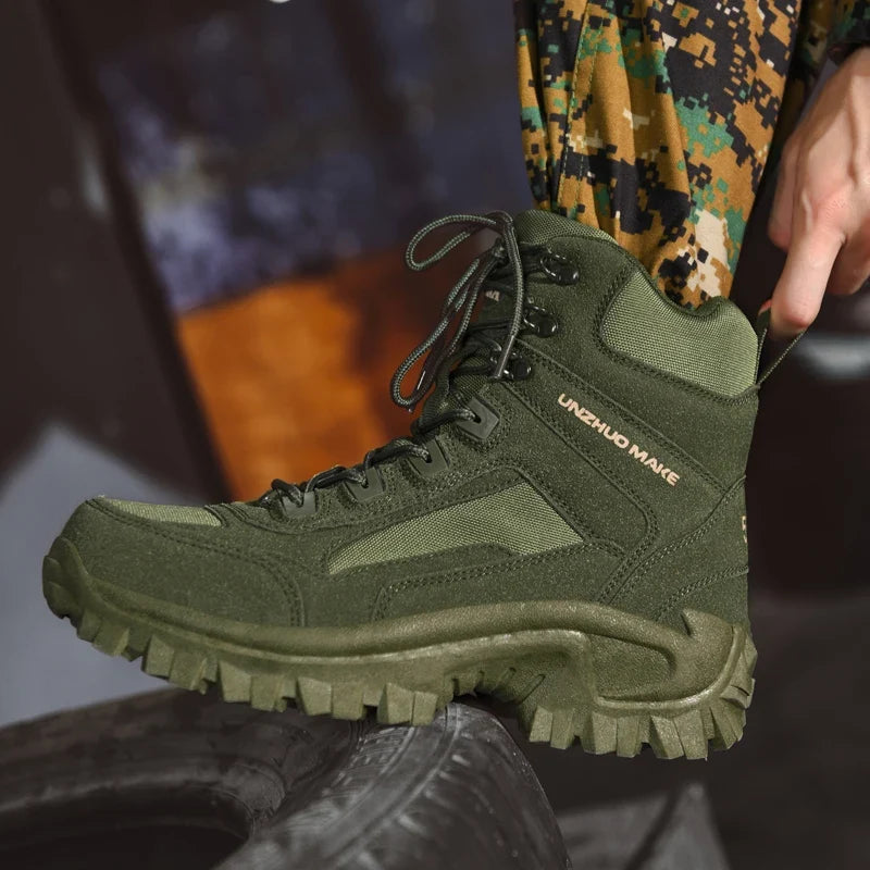Enrico | Men's Microfibre Lace Up Work Boot