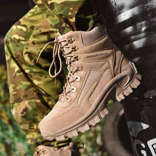 Enrico | Men's Microfibre Lace Up Work Boot