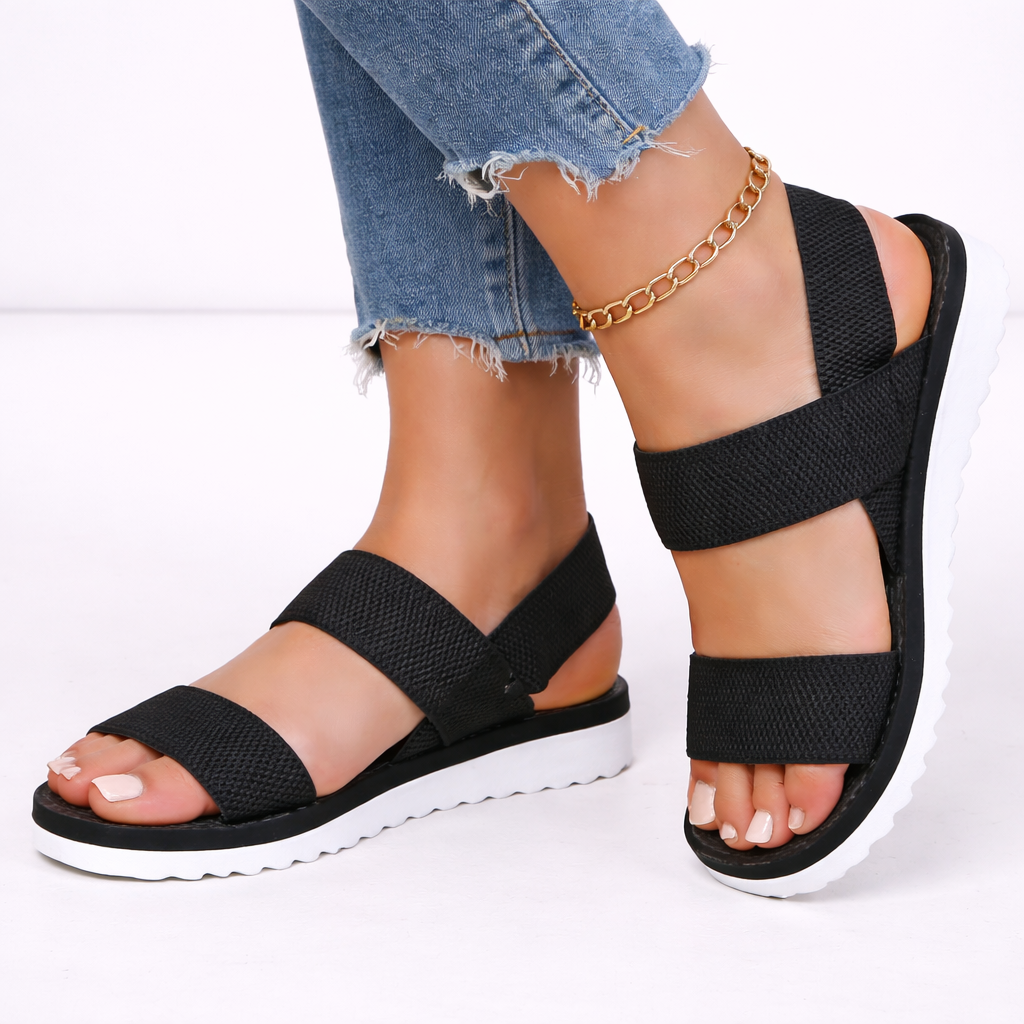 Sybil | Women's Textile Open Toe Sandal