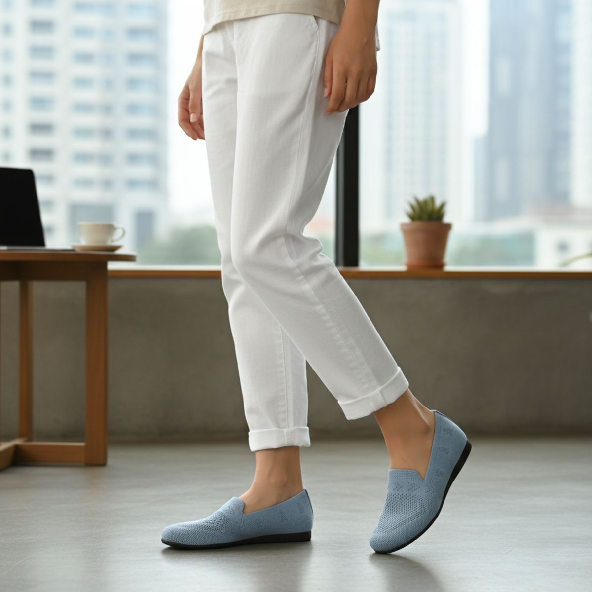 Nora | Women's Knot Knit Loafer