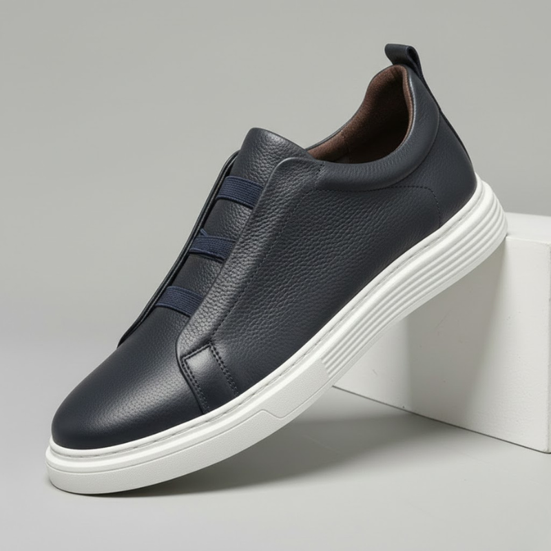 Erasmus | Men's Smooth Lace Up Sneaker