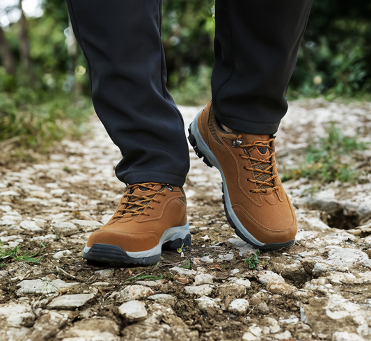 Milan | Men's Lace Up Grooved Hiking Shoe