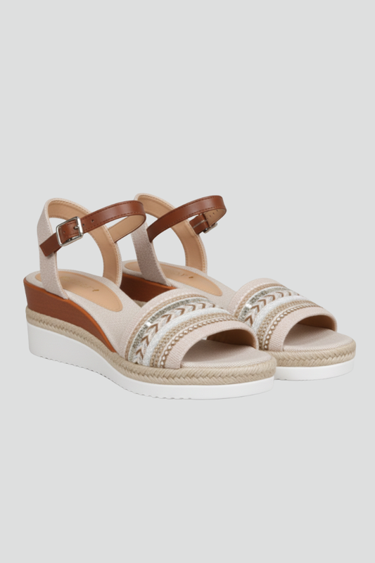 Lyra | Women's Woven Textile Espadrille