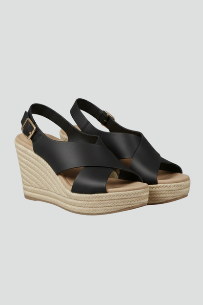 Luisa | Women's Open Toe Slingback Strap Espadrille