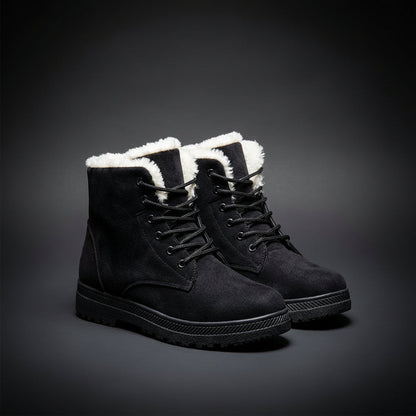 Perpetua | Women's Ribbed Suede Winter Boot