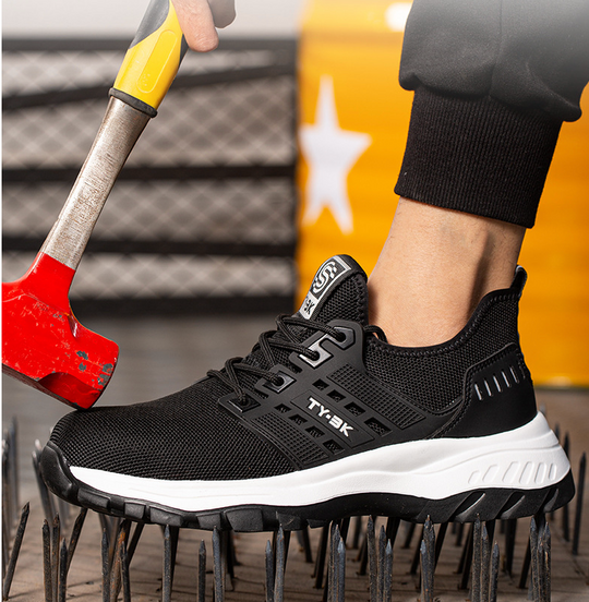 Vitus | Men's Mesh Lace Up Safety Shoe