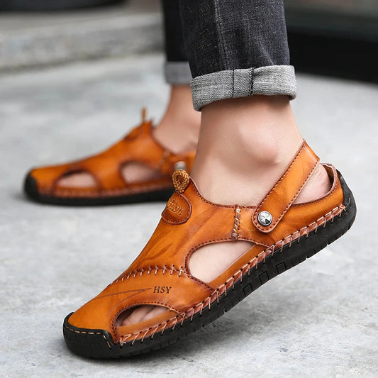 Alva | Women's Smooth Round Toe Sandal