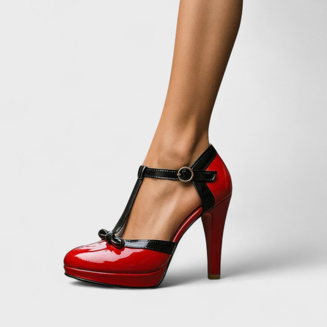 Sidonie | Women's Bow Round Toe Heel