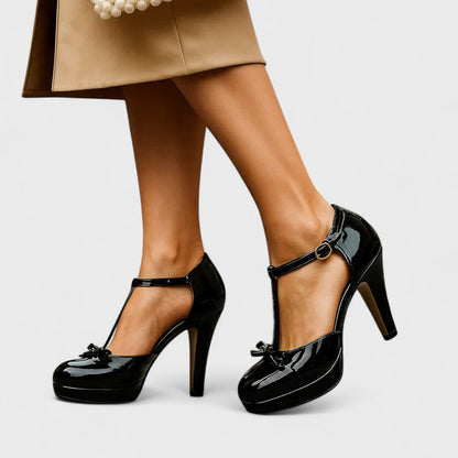Sidonie | Women's Bow Round Toe Heel