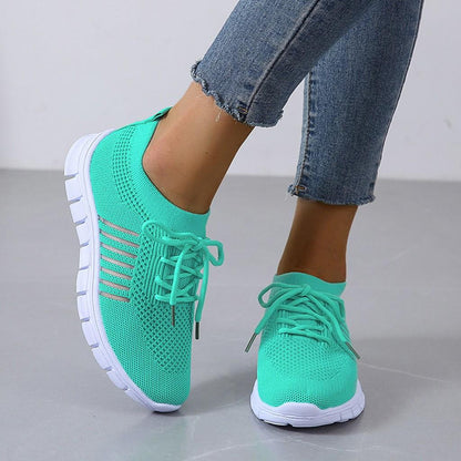 Berenice | Women's Mesh Lace Up Sneaker