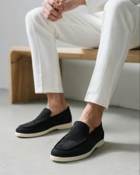 Fridolin | Men's Suede Lace Up Loafer