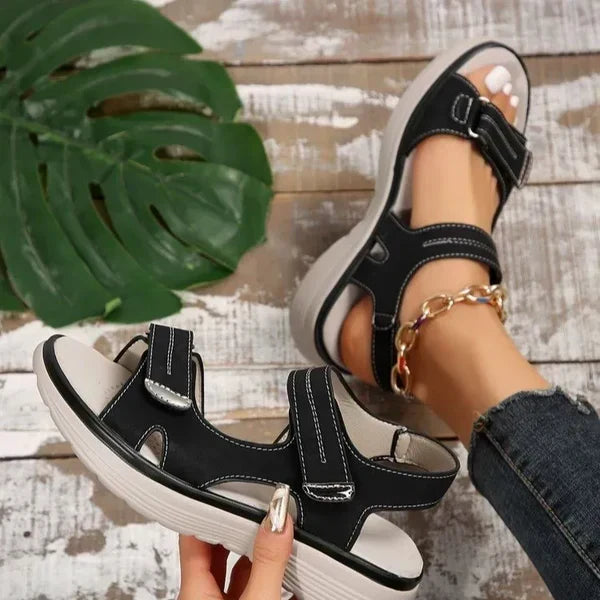 Bonnie | Women's Platform Contoured Sandal