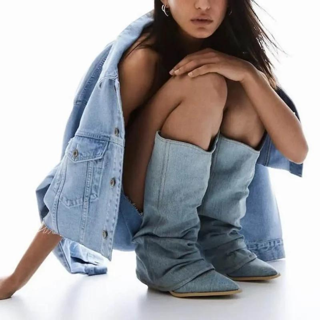 Leonie | Women's Synthetic Pointed Toe Boot