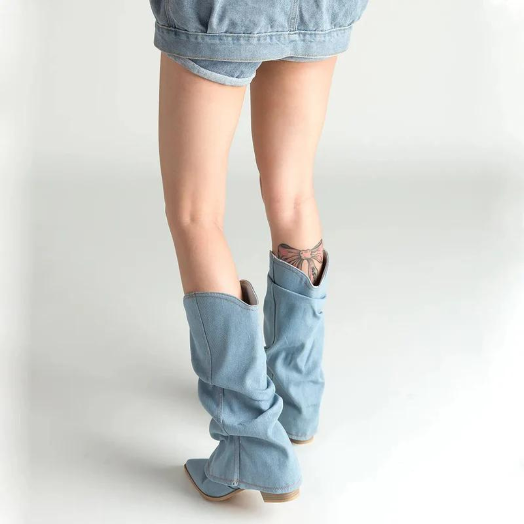 Leonie | Women's Synthetic Pointed Toe Boot