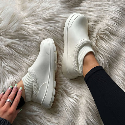 Alba | Women's Slip on Grooved Clog
