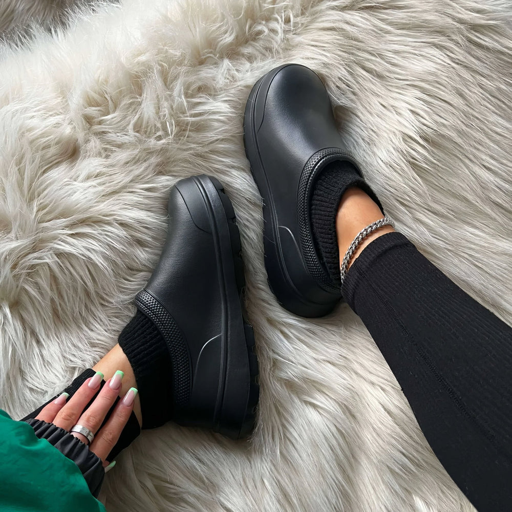 Alba | Women's Slip on Grooved Clog