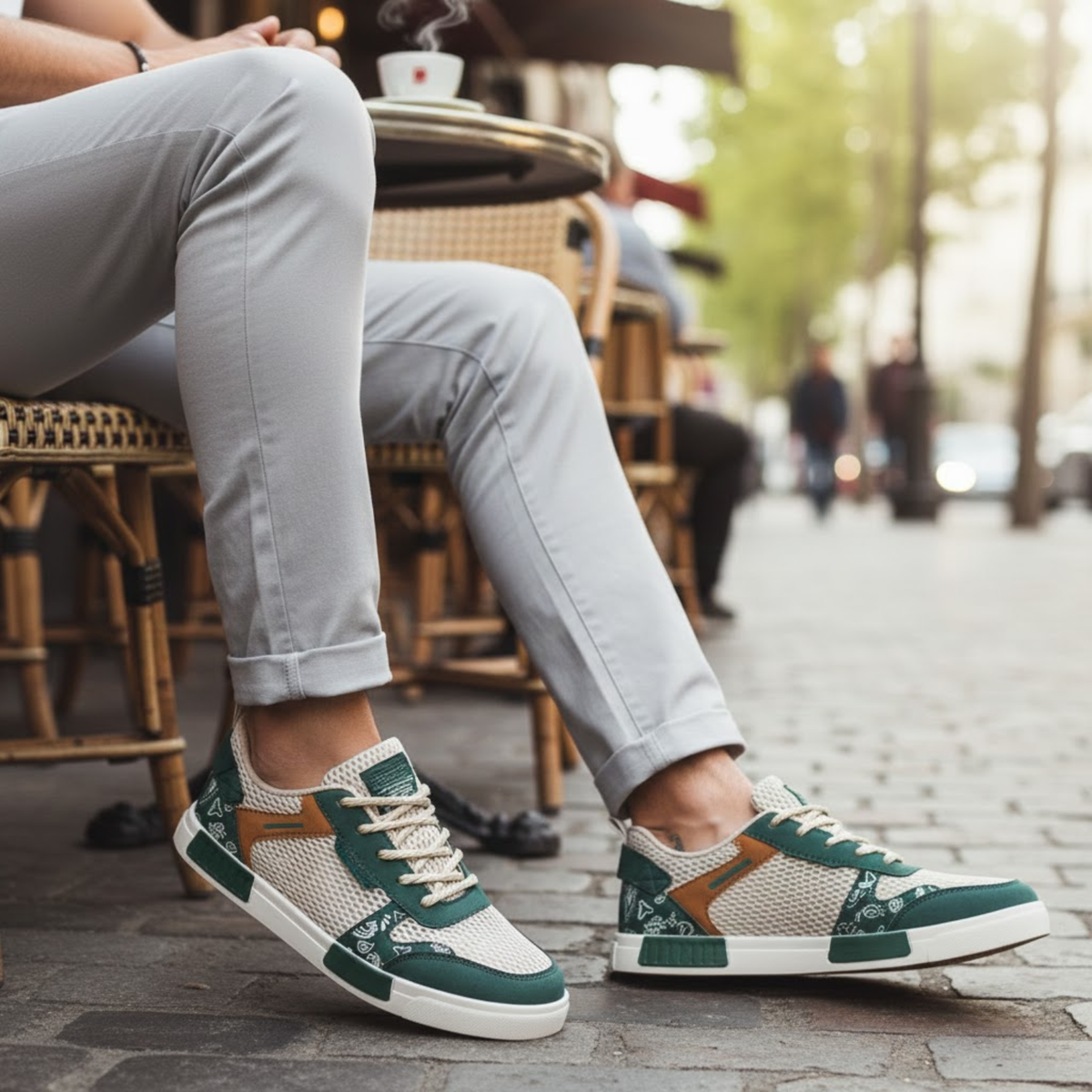 Clemens | Men's Mesh Flat Sneaker