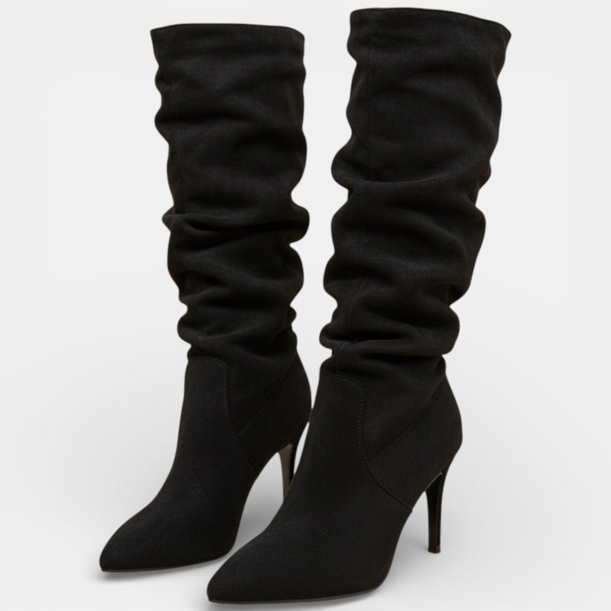 Lucia | Women's Suede Slim Heel Boot