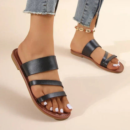 Monique | Women's Smooth Slip on Slide