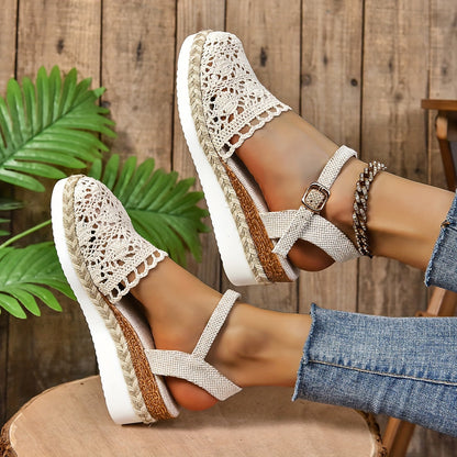 Stina | Women's Woven Knit Sandal