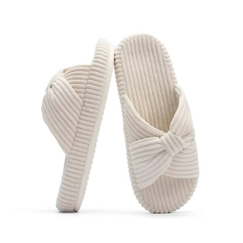 Lisbeth | Women's Bow Textile Slipper