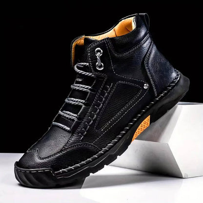 Ambrose | Men's Smooth Wide Fit Hiking Boot