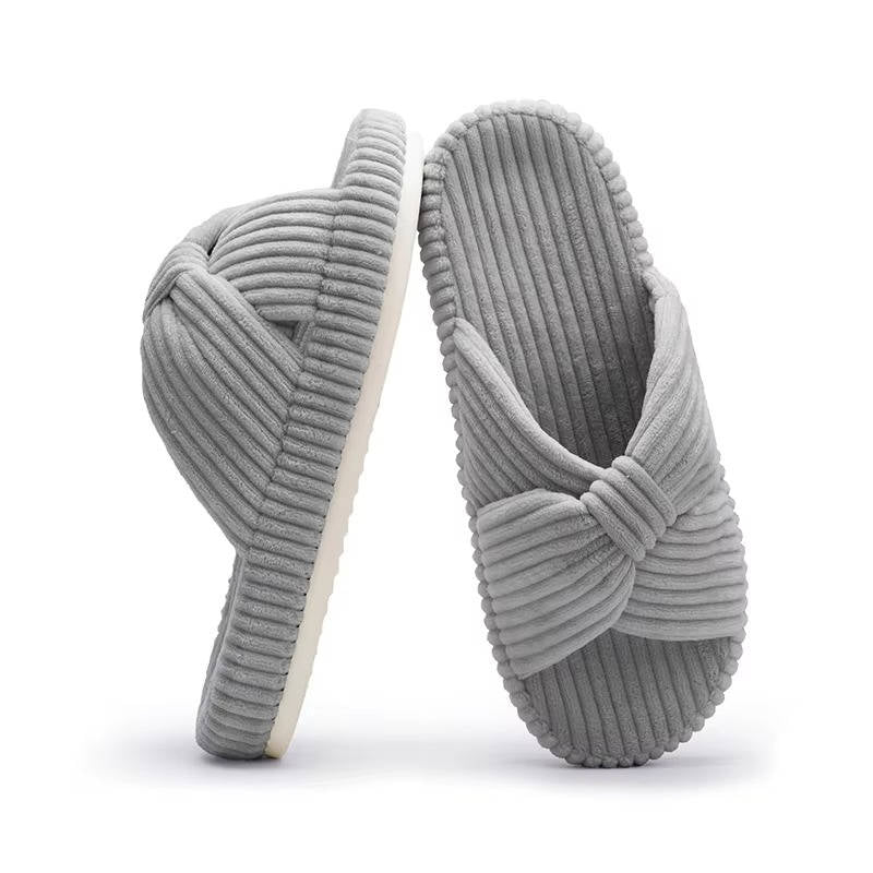 Lisbeth | Women's Bow Textile Slipper