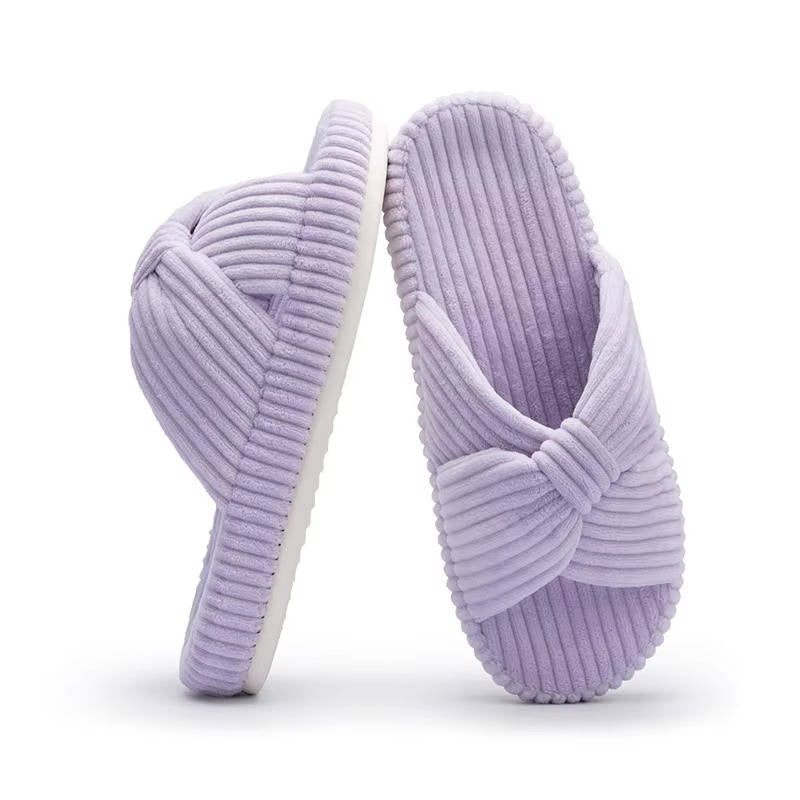 Lisbeth | Women's Bow Textile Slipper
