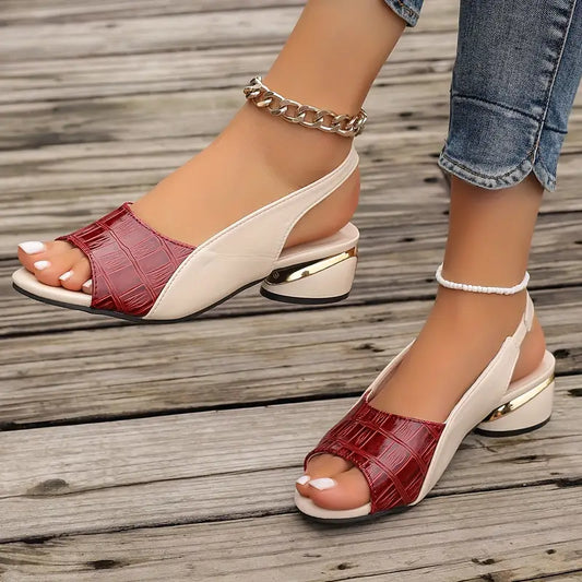 Carmen | Women's Synthetic Slingback Strap Sandal