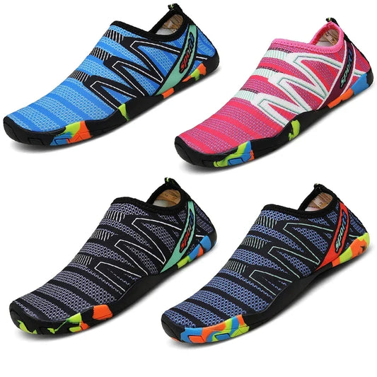 Elodie | Unisex Textured Textile Water Shoe
