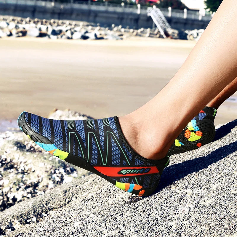 Elodie | Unisex Textured Textile Water Shoe