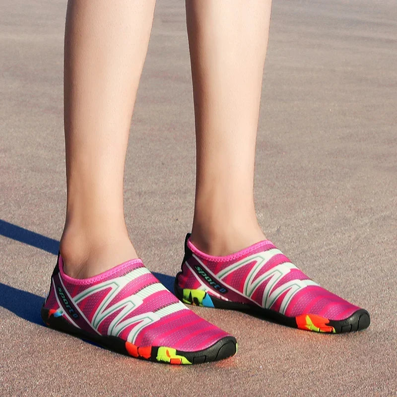 Elodie | Unisex Textured Textile Water Shoe