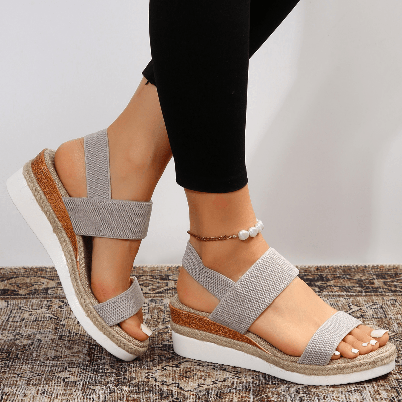 Fabiana | Women's Textured Wedge Sandal