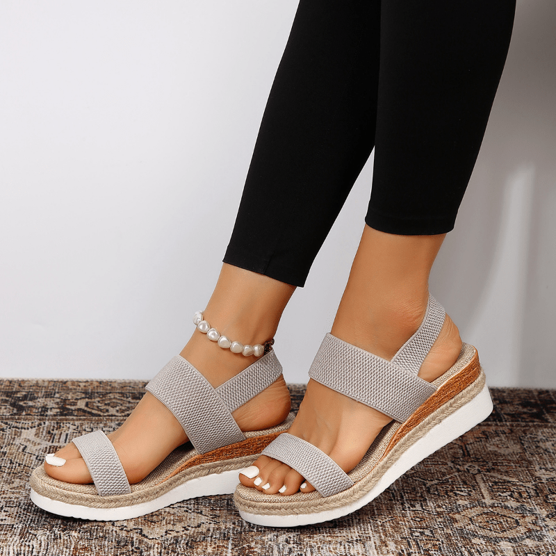 Fabiana | Women's Textured Wedge Sandal